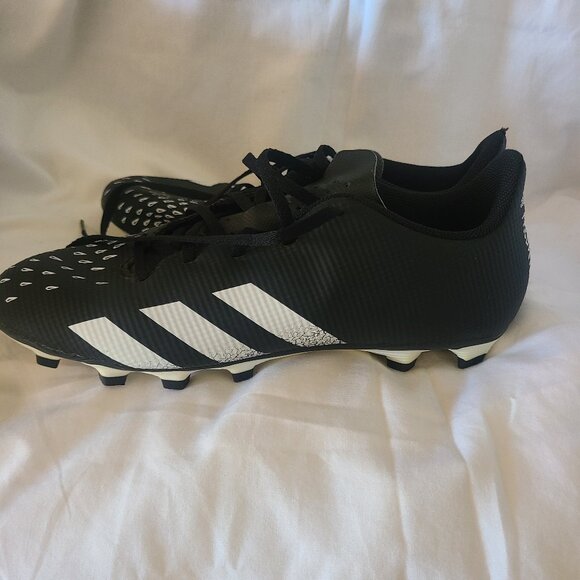 adidas Predator Freak .4 FG - Core Black/White/Core Black - Picture 8 of 8